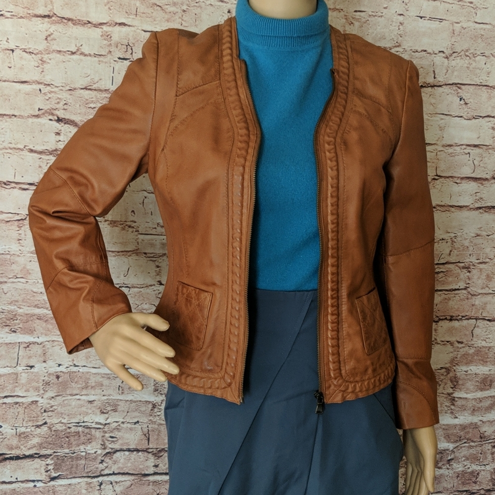 ARMA COLLECTION LEATHER JACKET